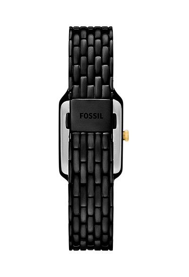 Raquel 23mm Three-Hand Date Black Stainless Steel Watch - Image 3