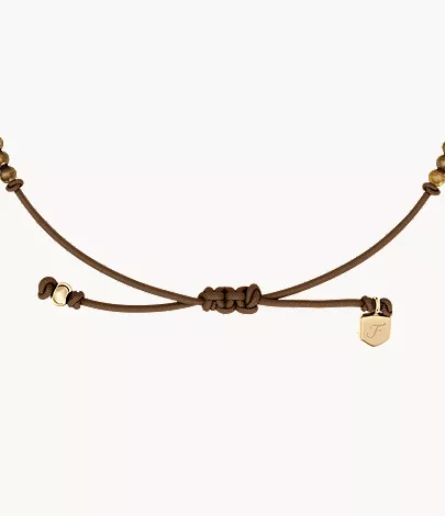 Sutton Mini Moments Brown Beaded Tree of Life Bracelet - Image 4