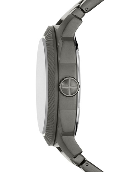 Machine 49mm Three-Hand Date Smoke Stainless Steel Watch - Image 3