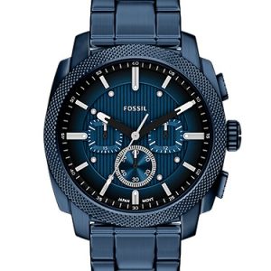Machine 44mm Chronograph Navy Stainless Steel Watch