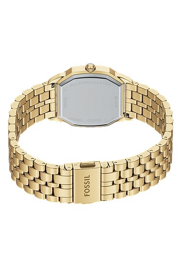 Harlow 27mm Three-Hand Gold-Tone Stainless Steel Watch - Image 6