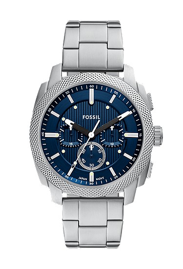 Machine 44mm Chronograph Stainless Steel Watch