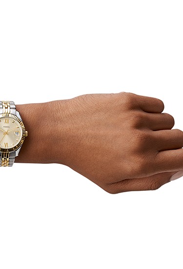 Scarlette 33mm Three-Hand Date Two-Tone Stainless Steel Watch - Image 2