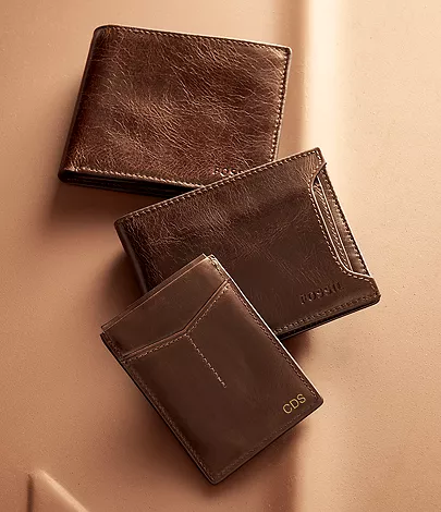 Derrick Leather RFID Magnetic Card Case Wallet - Image 3