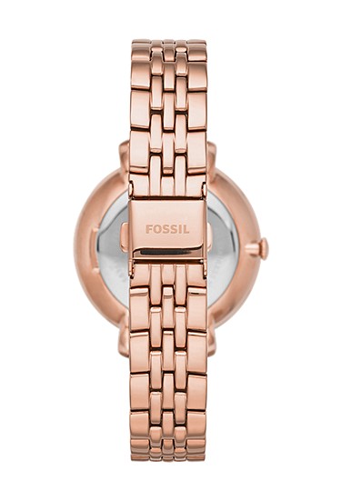 Jacqueline 36mm Three-Hand Rose Gold-Tone Stainless Steel Watch - Image 2
