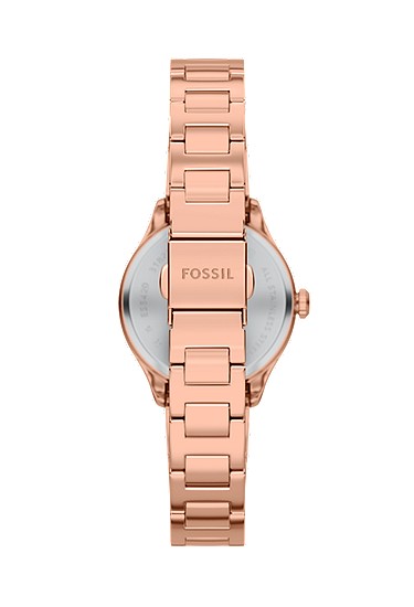 Gilmore 28mm Three-Hand Rose Gold-Tone Stainless Steel Watch - Image 3