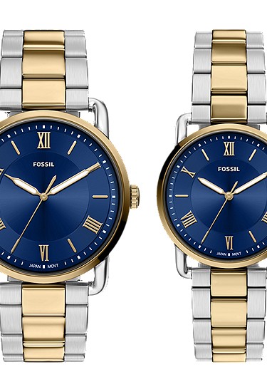 Copeland 42mm Three-Hand Two-Tone Stainless Steel Watch Set