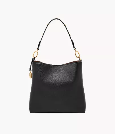 Jessie Leather Bucket Shoulder Bag