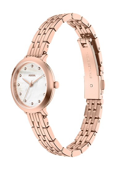 Heidi 26mm Three-Hand Rose Gold-Tone Stainless Steel Watch - Image 7