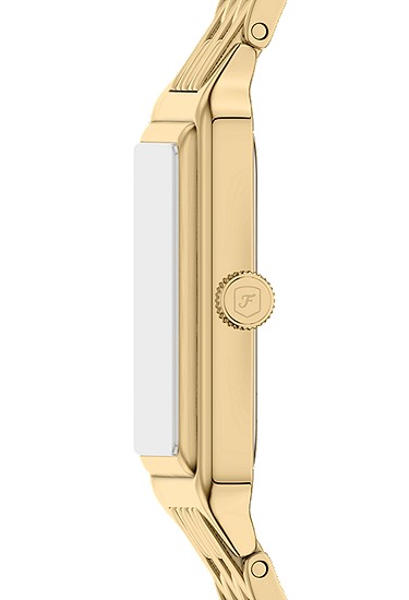 Raquel 23mm Three-Hand Gold-Tone Stainless Steel Watch - Image 4