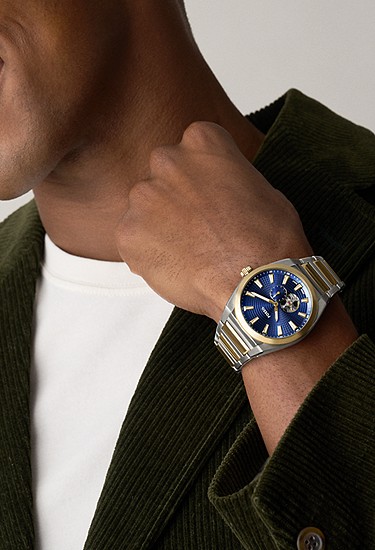 Everett 42mm Automatic Two-Tone Stainless Steel Watch - Image 2