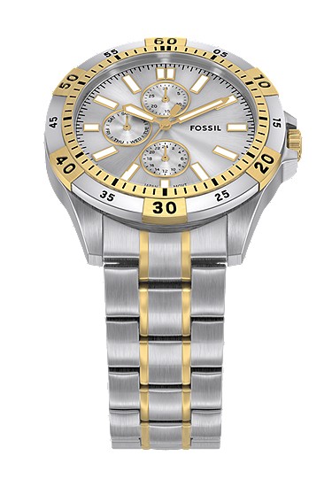 Garrett 44mm Multifunction Two-Tone Stainless Steel Watch - Image 5