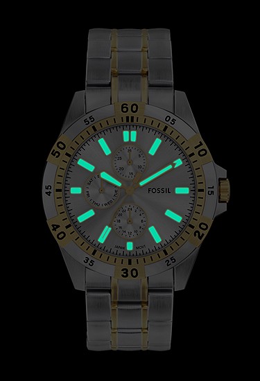 Garrett 44mm Multifunction Two-Tone Stainless Steel Watch - Image 7