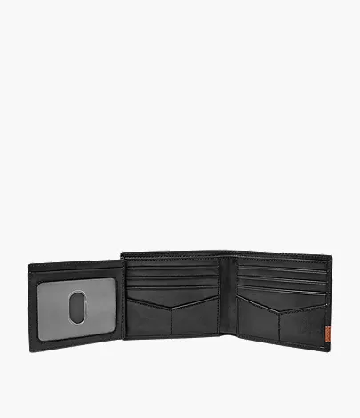 Quinn Leather Flip ID Bifold Wallet - Image 3