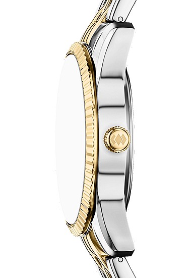 Scarlette 34mm Three-Hand Day-Date Two-Tone Stainless Steel Watch - Image 4