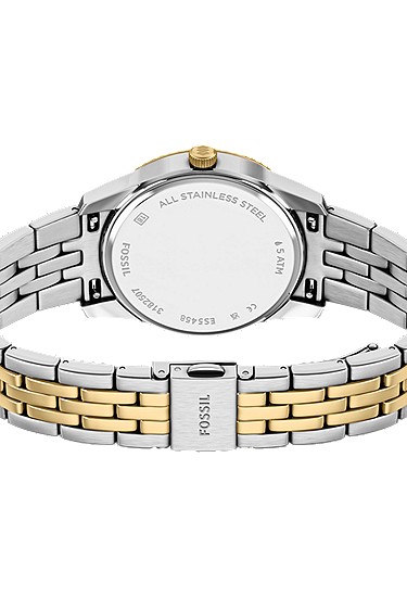Scarlette 34mm Three-Hand Day-Date Two-Tone Stainless Steel Watch - Image 6