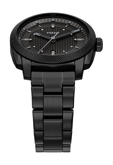 Machine 41mm Three-Hand Date Black Stainless Steel Watch - Image 5