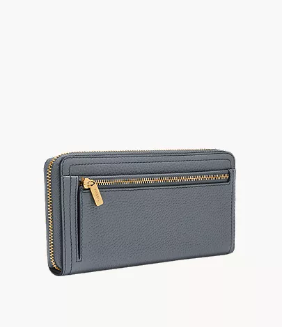 Logan RFID Zip Around Clutch - Image 4