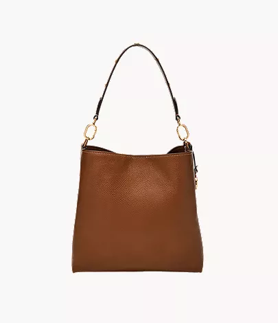 Jessie Leather Bucket Shoulder Bag - Image 4