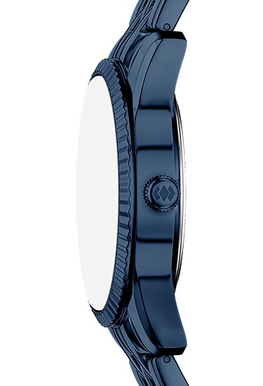Scarlette 34mm Three-Hand Navy Stainless Steel Watch - Image 5