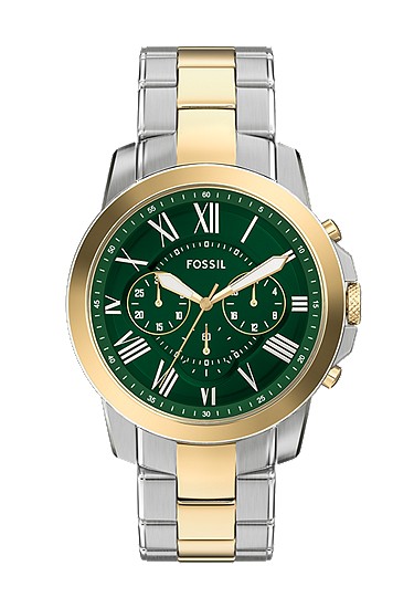 Grant 44mm Chronograph Two-Tone Stainless Steel Watch