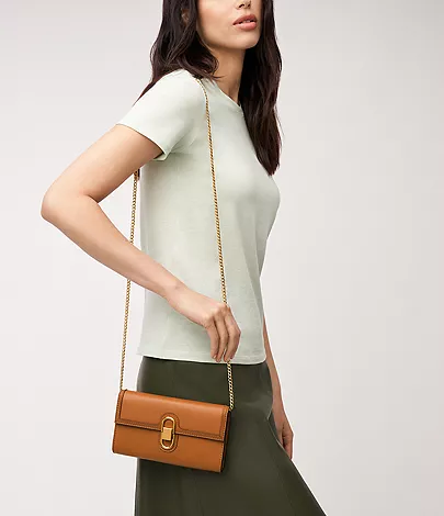 Avondale Leather Wallet Crossbody Bag - Image 2