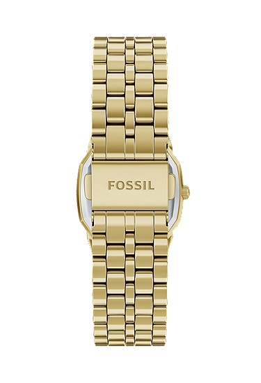 Harlow 27mm Three-Hand Gold-Tone Stainless Steel Watch - Image 3