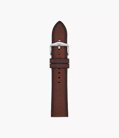 22mm Dark Brown LiteHide? Leather Strap