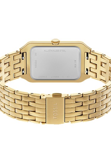 Raquel 26mm Three-Hand Date Gold-Tone Stainless Steel Watch - Image 7