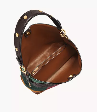 Jessie Leather Bucket Shoulder Bag - Image 3