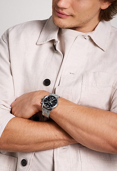 Fenmore 44mm Multifunction Stainless Steel Watch Set - Image 7