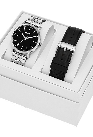 Luther 44mm Three-Hand Interchangeable Strap Gift Set - Image 5