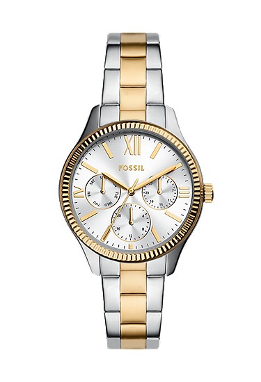 Rye 36mm Multifunction Two-Tone Stainless Steel Watch