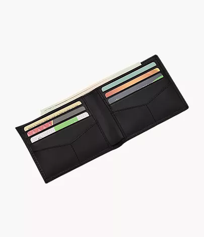 Derrick Leather RFID Sliding 2-in-1 Wallet - Image 5