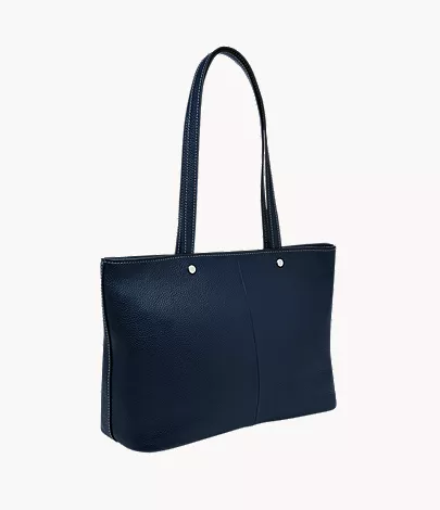 Jessie Leather Tote - Image 5
