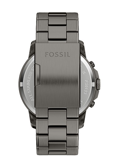 Grant 44mm Chronograph Gunmetal Stainless Steel Watch - Image 3