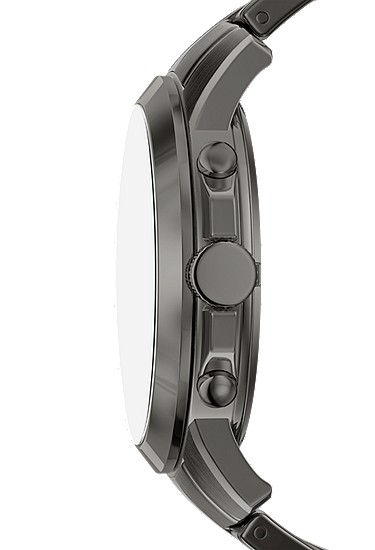 Grant 44mm Chronograph Gunmetal Stainless Steel Watch - Image 4