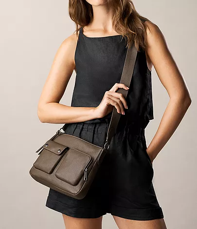 Maysen Leather Crossbody Bag - Image 2