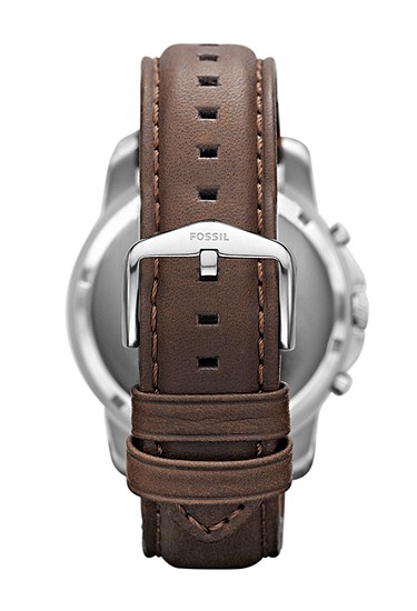 Grant 44mm Chronograph Brown Leather Watch - Image 3