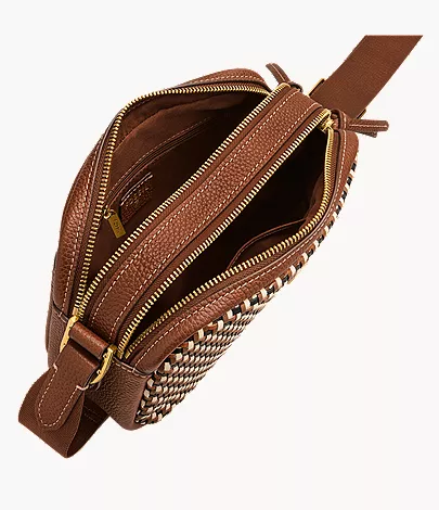Danni Leather Crossbody Bag - Image 3
