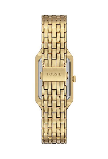 Raquel 23mm Three-Hand Date Gold-Tone Stainless Steel Watch - Image 3