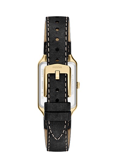 Raquel 23mm Three-Hand Date Black Leather Watch - Image 3