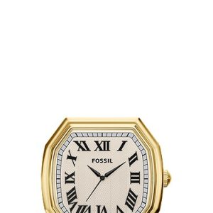 Harlow 80mm Three-Hand Gold-Tone Desk Clock
