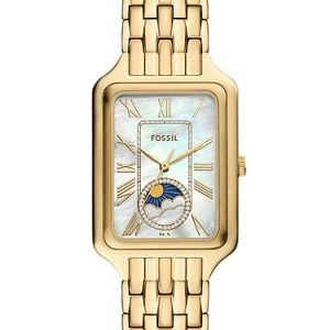 Raquel 29mm Sun Moon Multifunction Gold-Tone Stainless Steel Watch