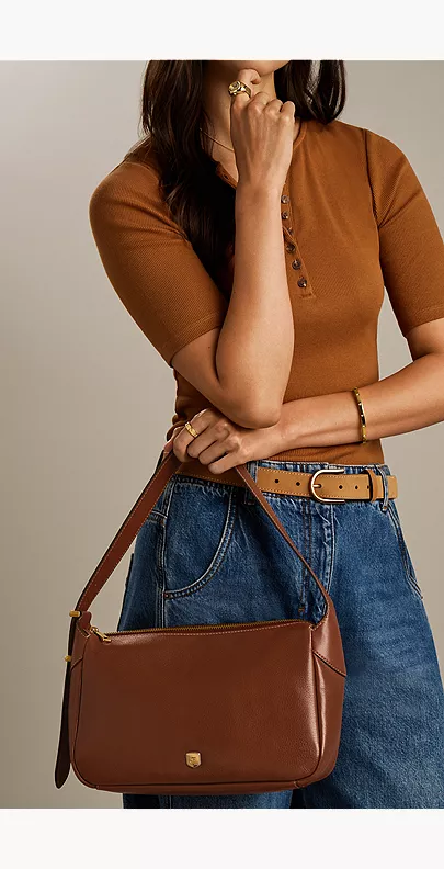 Dillon Leather Shoulder Bag - Image 8