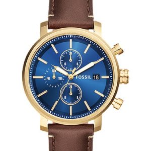 Rhett 43mm Multifunction Brown LiteHide? Leather Watch