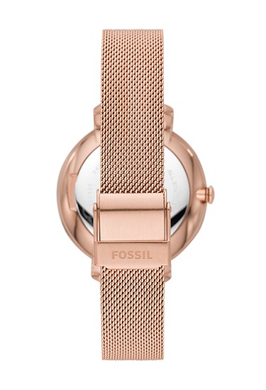 Jacqueline 36mm Three-Hand Date Rose Gold-Tone Stainless Steel Watch - Image 2
