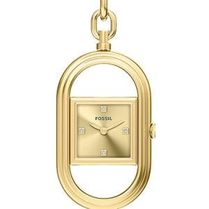 Watch Bag Charm 19mm Two-Hand Gold-Tone