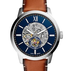 Townsman 48mm Automatic Light Brown Leather Watch