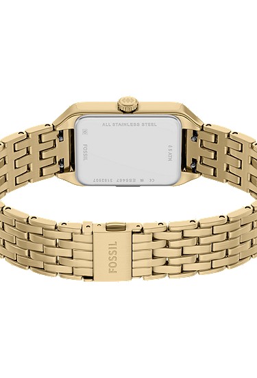 Raquel Mini 18mm Three-Hand Gold-Tone Stainless Steel Watch - Image 6